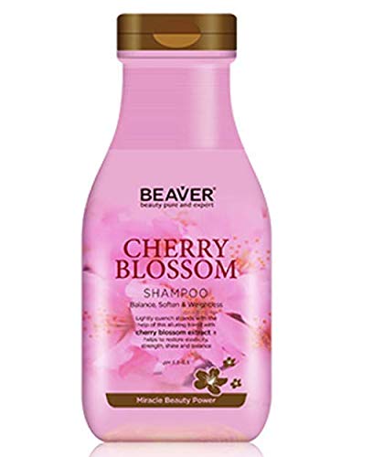 Photo 1 of Cherry Blossom Shampoo 350ml Removes Buildup On Scalp Restores Natural PH Balance Includes Sakura Essence Refreshes and Cleans Works On Damaged Hair New