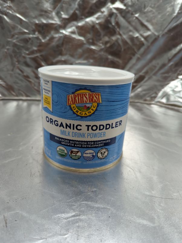 Photo 2 of Earth's Best Organic Toddler Milk Drink Powder, Natural Vanilla, 21 Oz