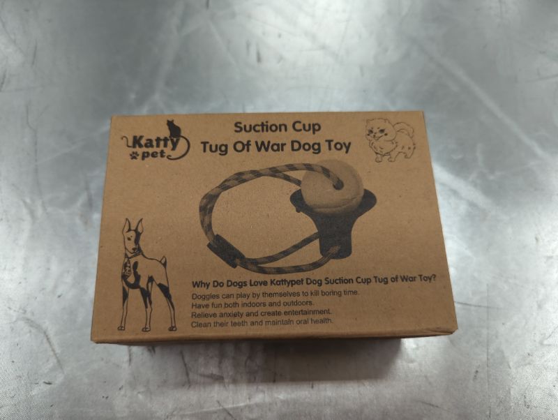 Photo 2 of Kattypet Dog Toys for Aggressive Chewers Large Breed Interactive Dog Toys Indestructible Dog chew Toy for Aggressive chewers Suction Cup Dog Toy tug Toy for Dog Puzzle Toys