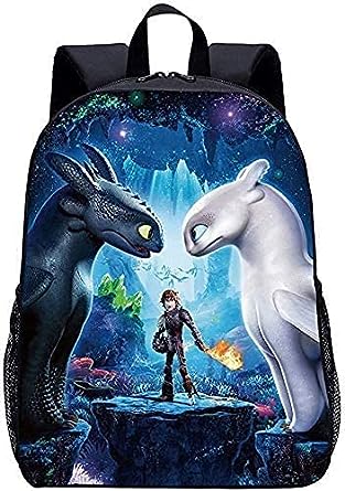 Photo 1 of Mxcostume How To Train Your Dragon 3 Schoolbag Cartoon Cute Backpack Bag 
