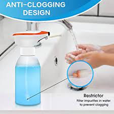 Photo 1 of Automatic Foaming Soap Dispenser Pump Replacement, EASYMAKE Waterproof Touchless Soap Dispenser Adaptor with Infrared Motion Sensor, Compatible with Most Soap Bottles for Kitchen & Bathroom - 2 Pack
