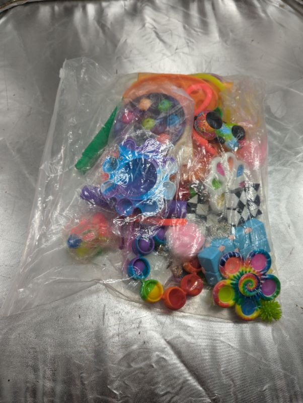 Photo 3 of TikTok Pop-in-It Fidget Toy Pack, Cheap Fidget Packs Set, Fidget Toys Pack for Kids Adults, Fidget Box with Push Pop Bubble - fidgets may vary per pack