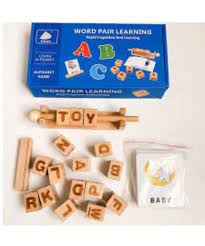 Photo 1 of Montessori Toys for Toddlers 2 3 4 Years Old Wooden Reading Blocks Flash Cards Short Vowel Turning Rotating Matching Letters Toy for Kids Educational Alphabet Learning Toys for Preschool Boys Girls
