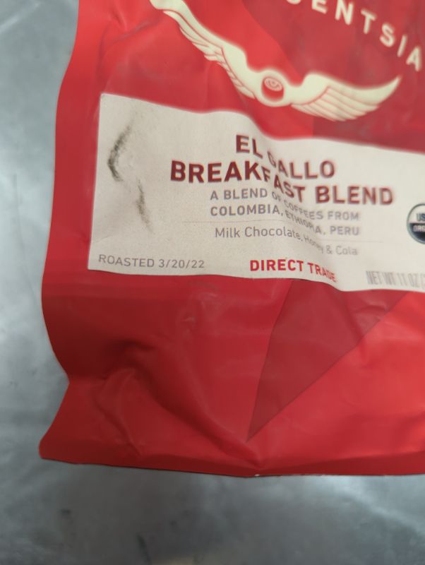 Photo 3 of Intelligentsia Coffee Gifts, Light Roast Whole Bean Coffee - Organic El Gallo 11 Ounce Bag with Flavor Notes of Milk Chocolate, Honey and Cola El Gallo Organic Breakfast Blend, WB 11 Ounce (Pack of 1)