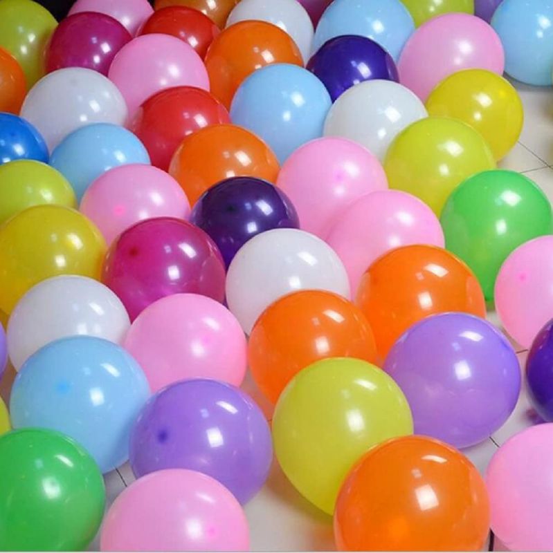 Photo 1 of Assorted Colorful Bright Balloons - 140ct - Variety of Colors