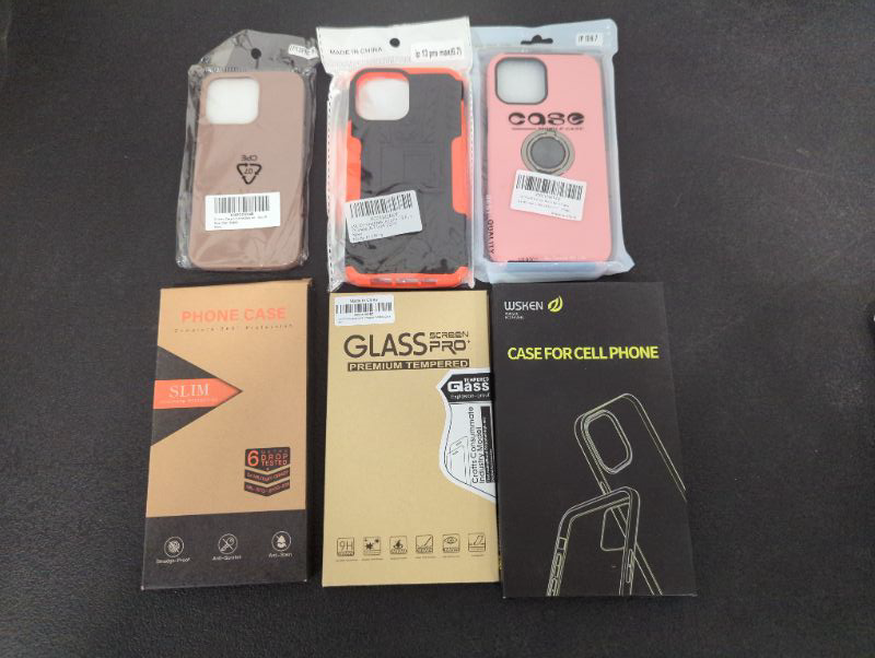Photo 1 of iPhone 13 Pro Case Bundle - 6 Cases - As Set, As Is