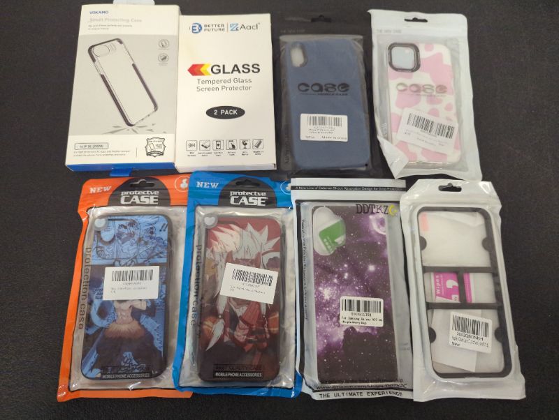 Photo 1 of Cell Phone Case Bundle - Variety - 8 Cases - As Is