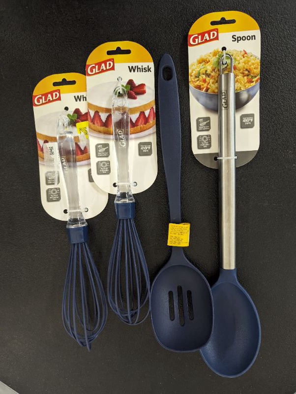 Photo 1 of GLAD - 4pcs Cooking Kitchen Utensils - Variety