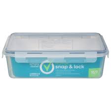Photo 1 of Simply Done - Large Rectangle Snap & Lock Container w/Lid