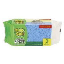 Photo 2 of Pine Sol - Cellulose Sponges - 3 Large + 2 Pack Medium