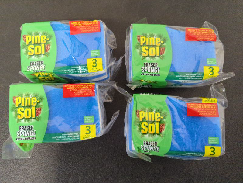 Photo 2 of Pine Sol Eraser Sponges 3 pk