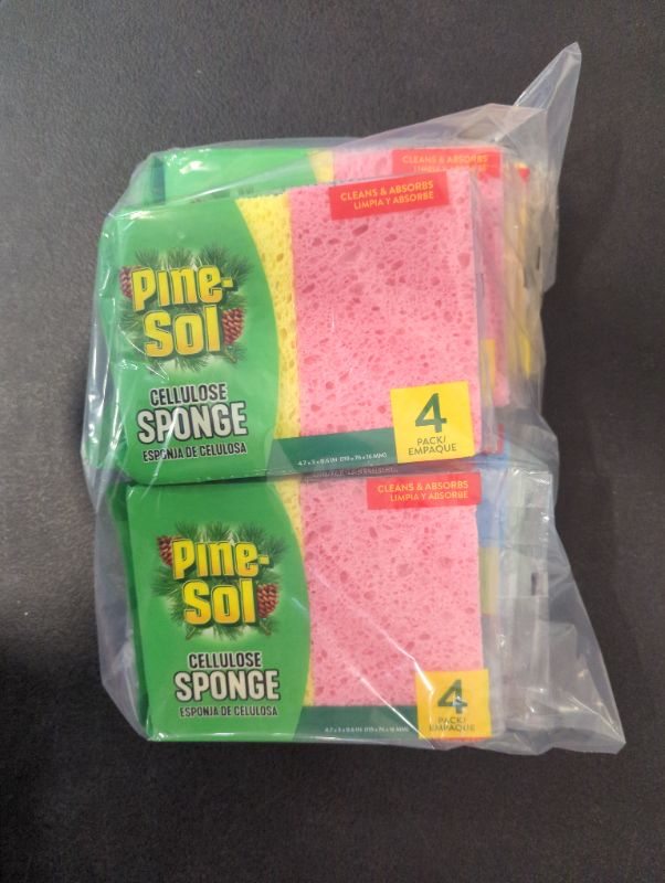 Photo 5 of Bundle of Pine-Sol Cellulose Sponges - Variety Sizes, see photos