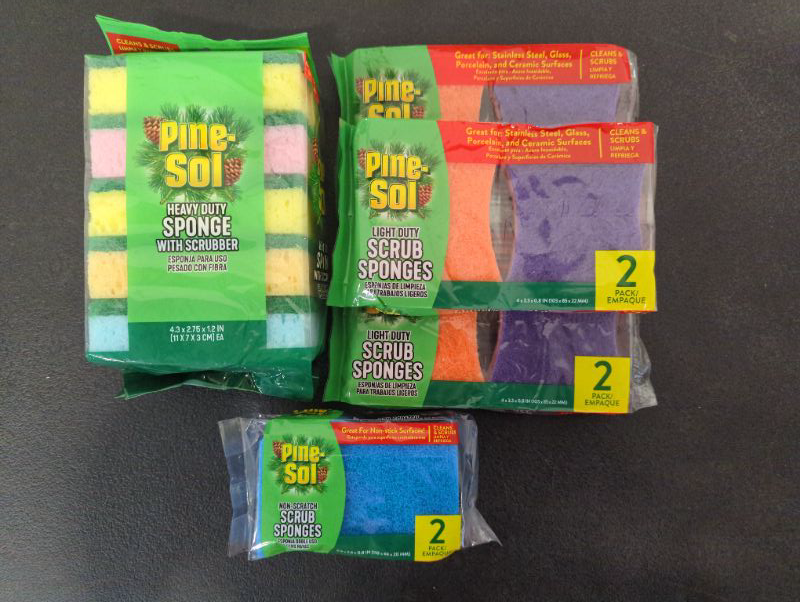 Photo 2 of Bundle of Pine-Sol Sponges - Variety, see photo