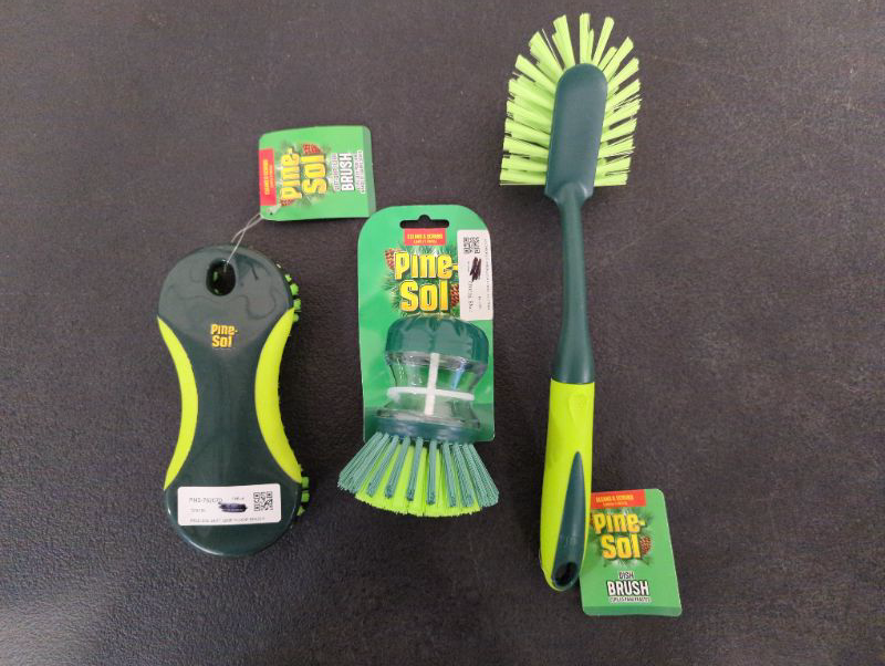 Photo 1 of Pine-Sol Cleaning Brushes - Variety - 3PCS