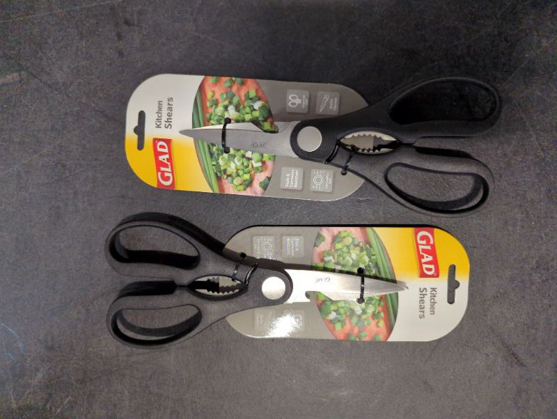 Photo 2 of GLAD - Kitchen Shears - 2 Pack 