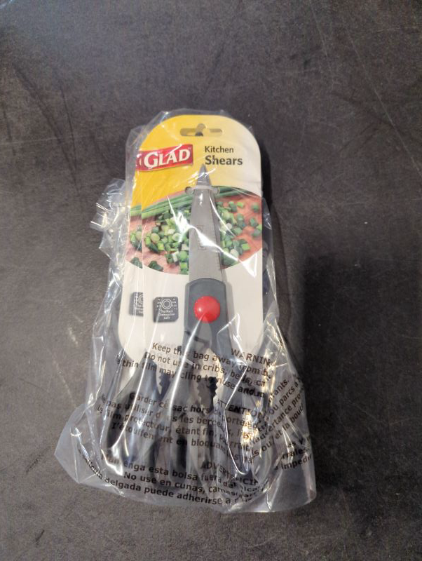 Photo 3 of GLAD - Kitchen Shears - 2 Pack - Grey, see photo