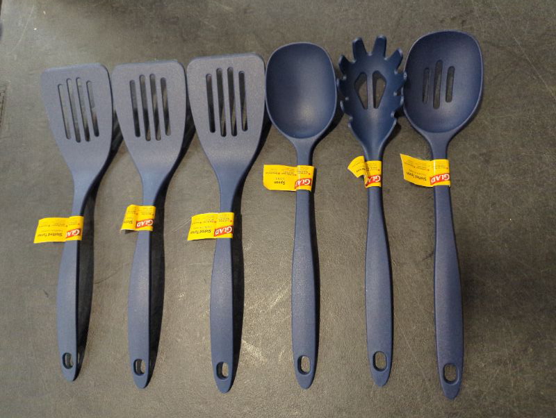 Photo 1 of GLAD -  Kitchen Utensil Bundle - Navy - 6pcs, see photo