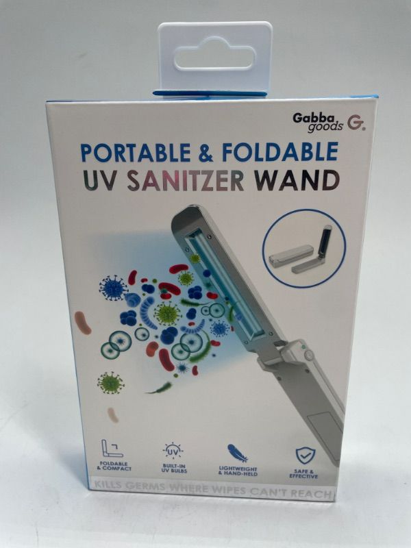 Photo 2 of Gabba Goods Portable And Foldable UV Sanitizer Wand NEW