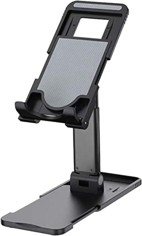 Photo 1 of Desktop Stand for Smart Phones & Tablets Adjustable Stand - Black
