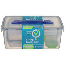 Photo 1 of Simply Done - Snap & Lock Set Containers, Combo Pack