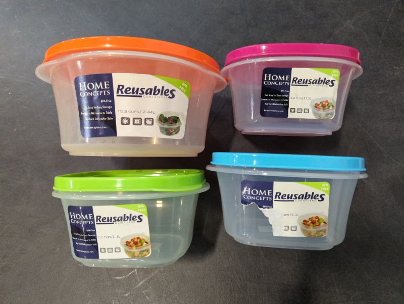 Photo 1 of Home Concepts - Reusables Containers - 4 Containers