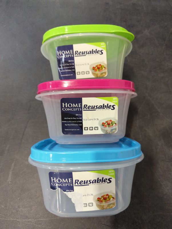 Photo 2 of Home Concepts - Reusables Containers - 4 Containers