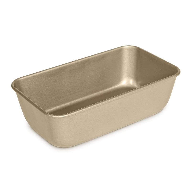 Photo 1 of Glad Loaf Baking Pan Nonstick - Heavy Duty Metal Bakeware for Bread and Cakes, 9.5 x 5.5 x 3 inches