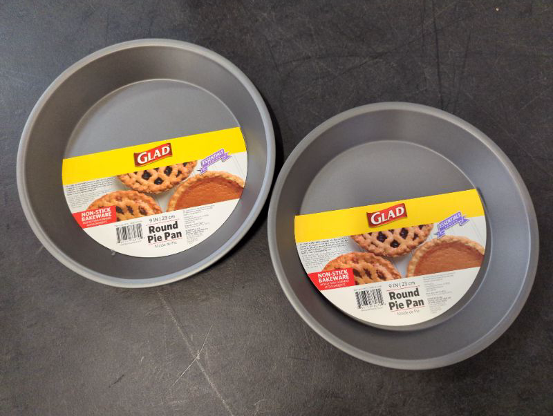 Photo 2 of 2 Pack - GLAD - Round Pie Pan, 9" - Non-Stick Bakeware