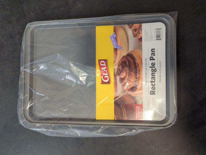 Photo 3 of 2 Pack - GLAD - Rectangle Pan/Cooking Sheet (13.5 x 9.5 in) - Non-Stick Bakeware