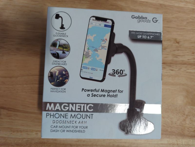 Photo 2 of Gabba Goods - Magnetic Phone Mount - Flexible Long Neck Car Mount