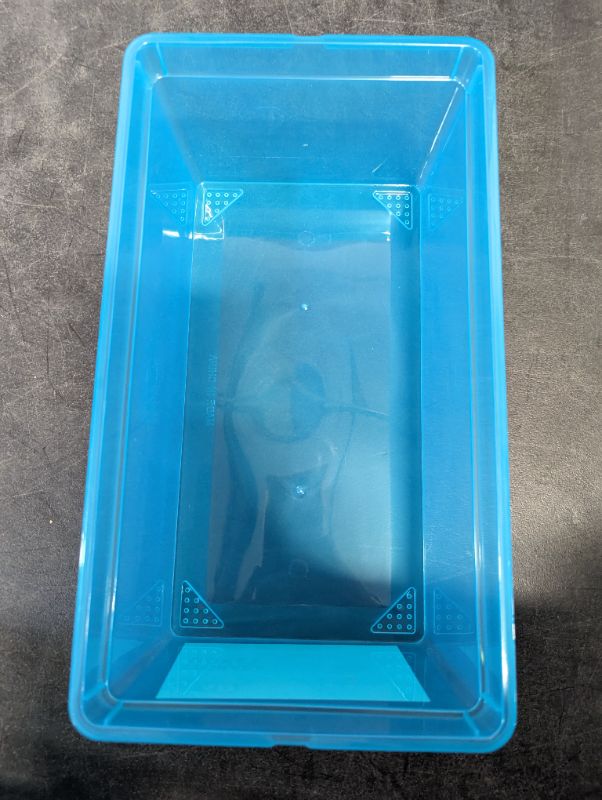 Photo 3 of 3 Pack - Glad Storage Box 6L w/Lid - Blue