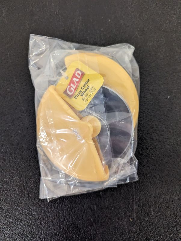 Photo 2 of 2 Pack - Glad - Pizza Cutter Wheel - Yellow