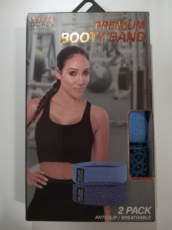 Photo 2 of Melissa Gorga Premium Booty Band 2 pack (blue)