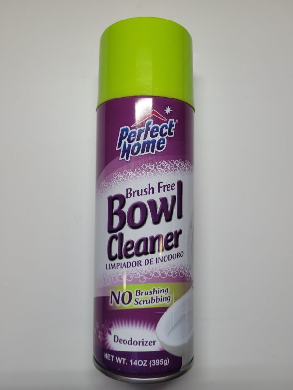 Photo 1 of PERFECT HOME  Brush Free Toilet Bowl Cleaner 14oz (Box of 12 Cans)