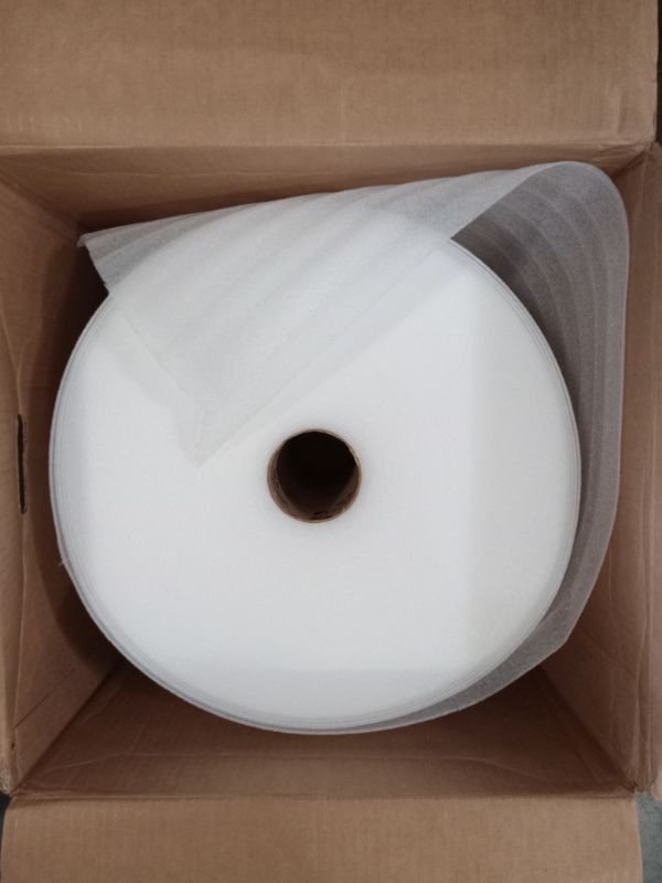 Photo 2 of Foam Wrap Roll 12 Wide 1/16 Thick Cushion Length Unknown, White