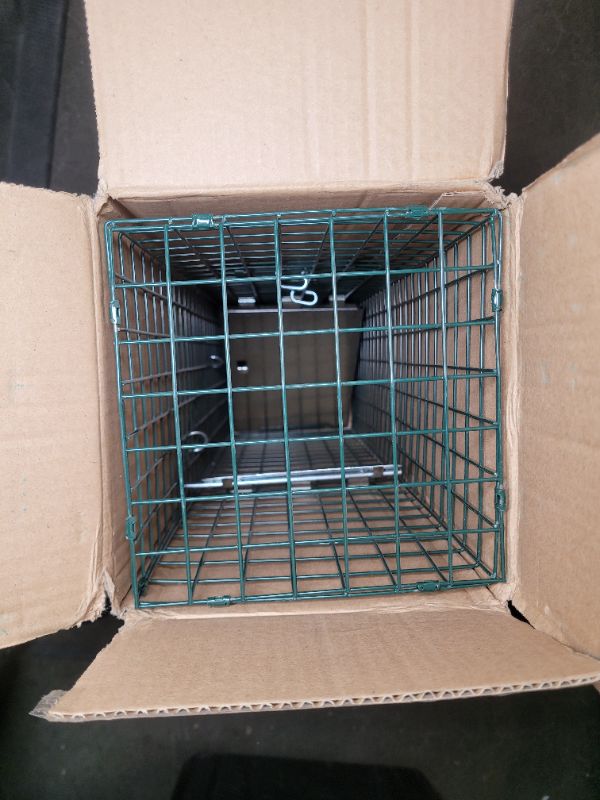 Photo 3 of HOMESTEAD Heavy Duty Live Trap, Small Catch and Release Animal Trap - Professional Style One-Door Live Animal Traps for Rabbit, Squirrel, Possum, Skunk, Kitten, Mink
