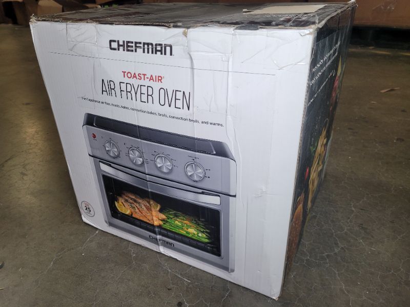 Photo 2 of Chefman 7 in 1 Air Fryer Toaster Oven with Auto Shut-Off 25 liter