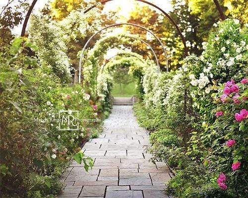 Photo 1 of Kate Spring Secret Garden Path Backdrop Designed By Mandy Ringe Photography