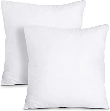 Photo 1 of Utopia Bedding Throw Pillows Insert (Pack of 2, White) - 26 x 26 Inches Bed and Couch Pillows - Indoor Decorative Pillows