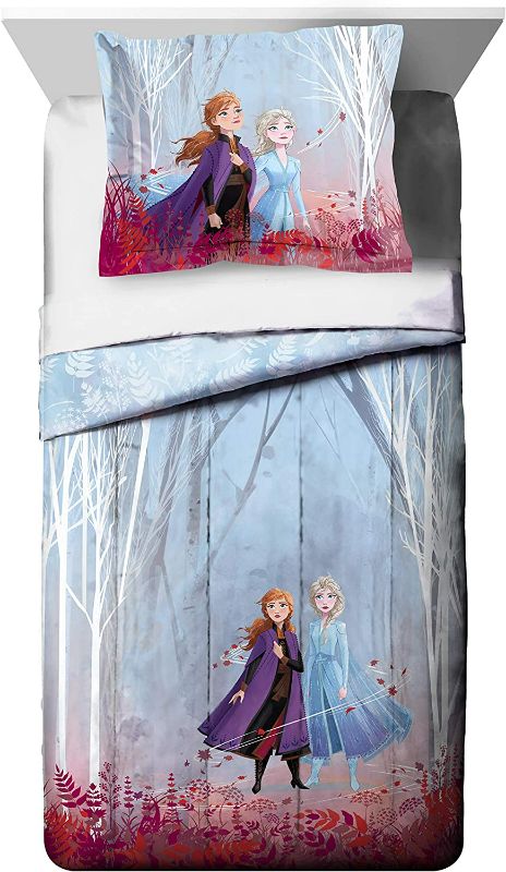Photo 1 of Jay Franco Sons Jay Franco Disney Frozen 2 Forest Spirit Twin/Full Comforter Sham Set, Mutli