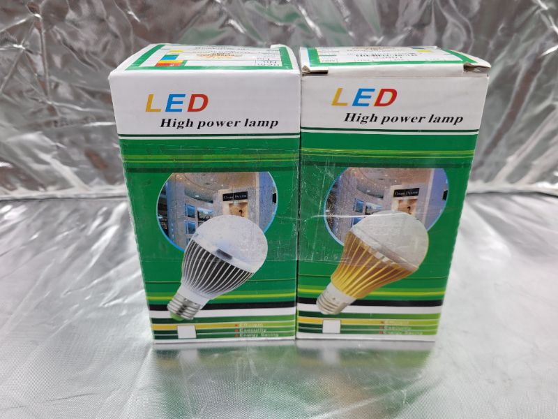 Photo 3 of "2" PACK SUNRISE LED HIGH POWER LIGHT BULB