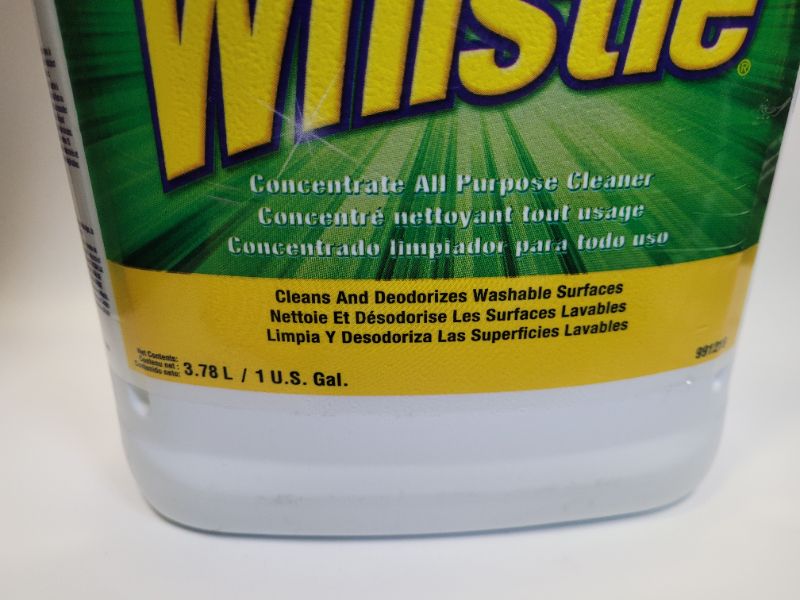 Photo 2 of Whistle Concentrate All Purpose Cleaner, Gallon