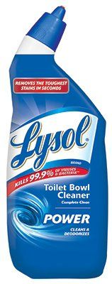 Photo 1 of Assorted Scent Lysol Power Toilet Bowl Cleaner Gel, For Cleaning and Disinfecting, Stain Removal, 24 Fl oz (3 pack)