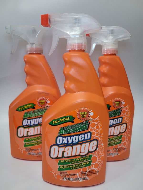 Photo 2 of (3 pack) OXY ORANGE CLEANER 32OZ by AWESOME 