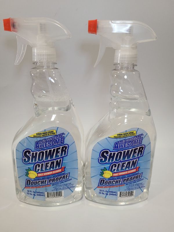 Photo 2 of La's Totally Awesome Shower Clean- Daily Shower Cleaner 32 fl oz Lemon Fresh Scent