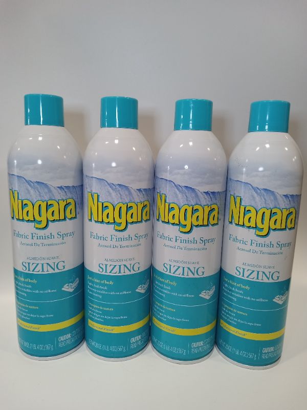 Photo 3 of 4 count Niagara Sizing Fabric Finish Spray and 3 count Niagara Spray Starch Plus Heavy Lemon