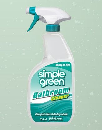 Photo 1 of 2 pack Simple Green Bathroom Cleaner, 22 oz