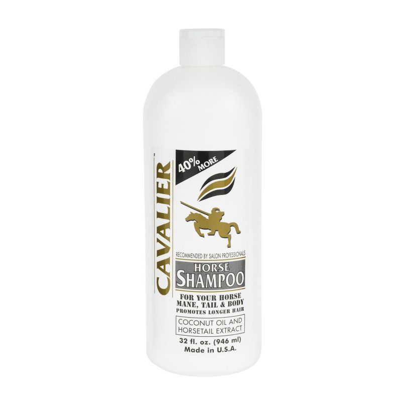 Photo 1 of (3 pack) Cavalier Horse Shampoo with Coconut Oil & Horsetail Extract 32 Oz Safe for Human Use!