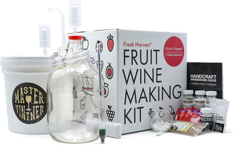 Photo 1 of Master Vintner Fresh Harvest One Gallon Small Batch Fruit Wine Making Kit