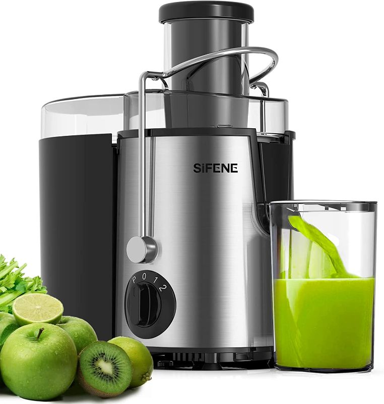 Photo 1 of Juicer Machine, SIFENE 3" Wide Mouth 400W Centrifugal Juicer for Vegetable and Fruit, Large Mouth Juice Extractor, Juice Maker Machines with 3-Speed Setting, Easy to Clean